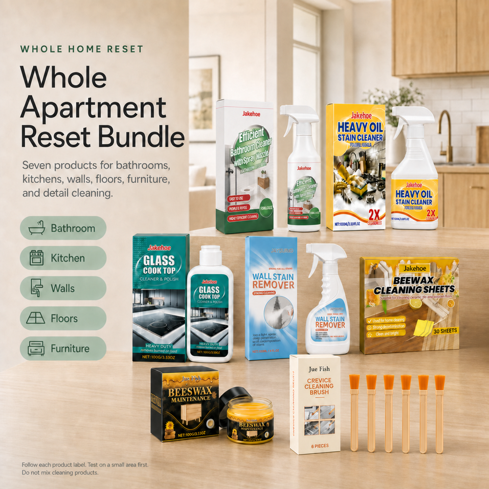 First Apartment Cleaning Kit Checklist guide for apartment renters