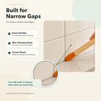 Detail Cleaning Brush Set bristles for narrow gaps and corners