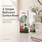 Bathroom Surface Cleaner styled for a simple bathroom surface reset