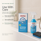 Bathroom Stain Remover Spray safety notes follow label test small area and do not mix