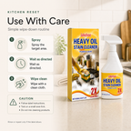 Kitchen Grease Cleaner Spray safety notes follow label test small area and do not mix